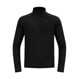 Sweat de sport ODLO Mid Layer ESSENTIAL THERMAL pour homme - noir