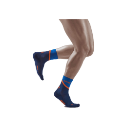 CEP Chaussettes De Compression Mi-hautes Ultralégères Pour Homme - Respirantes Et Légères, Gris/citron Vert, X-Large