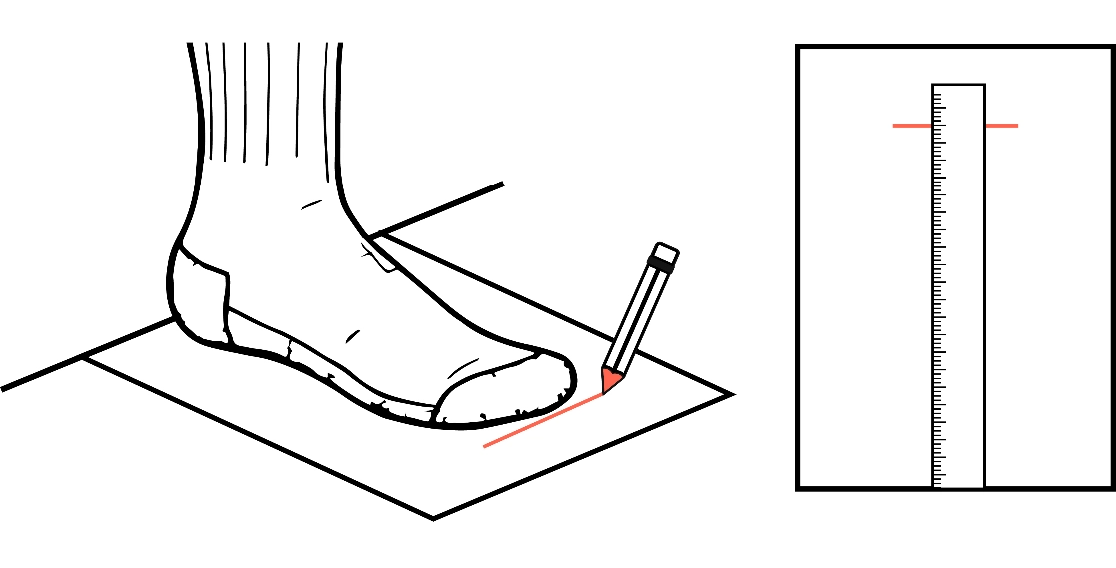 comment bien mesurer la taille de vos pieds pour connaitre votre vraie pointure de chaussure