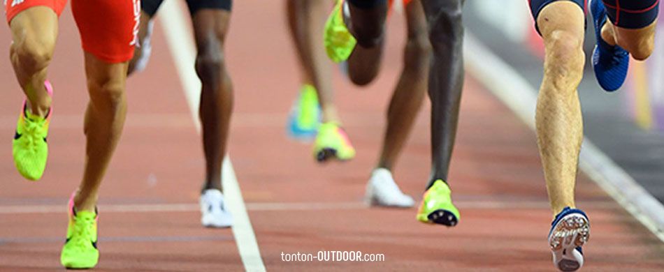 Chaussures avec Pointes de Sprint pour l'Athlétisme et le Cross