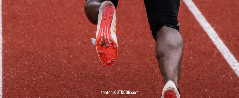 Chaussures avec Pointes de Sprint pour l'Athlétisme et le Cross